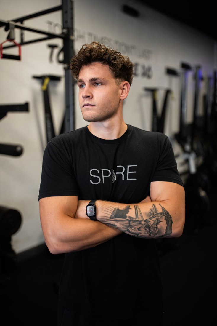 Spire trainer portrait in the gym